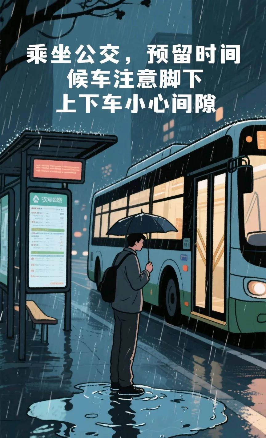 強(qiáng)降雨出行安全提示_出行提示_雨天步行注意事項(xiàng)