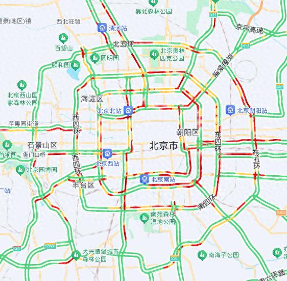 出行提示_8月8日降雨影響交通_北京市暴雨藍色預警