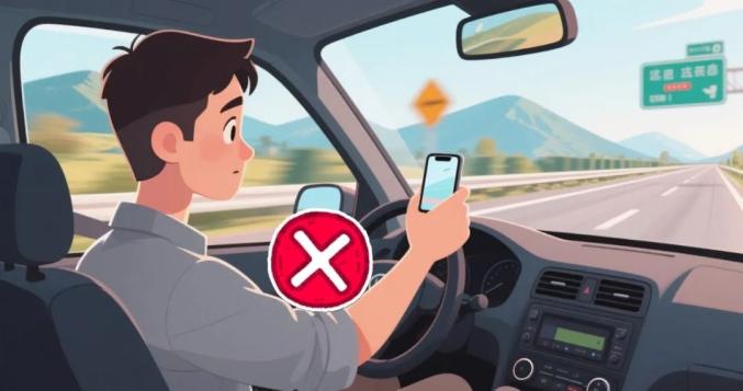 分心駕駛危害與預防_避免開車看手機事故_出行提示