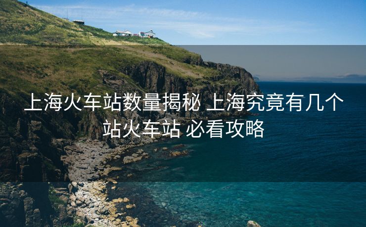 上?；疖囌緮?shù)量揭秘 上海究竟有幾個站火車站 必看攻略